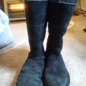 Koolaburra by ugg black bow boots cute